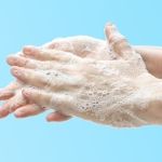washing hands